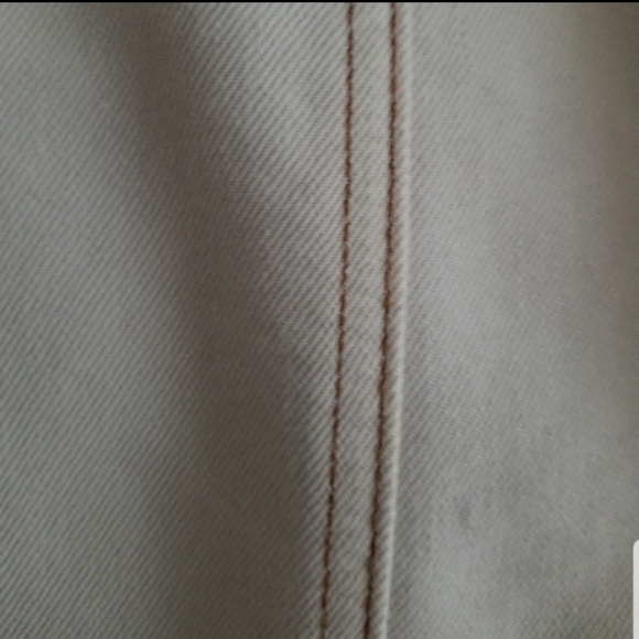 Vintage Gap Cream Denim Jacket - Picture 8 of 9